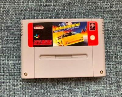 SNES: Lamborghini American Challenge (L, Hiiri + Sinko-tuki)