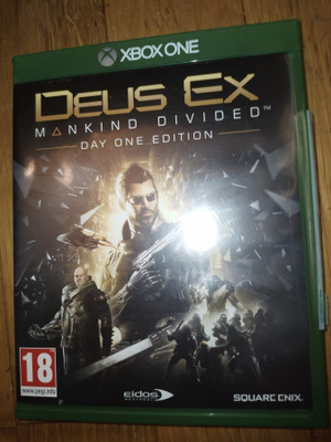Xbox One Deus Ex Mankind Divided videopeli