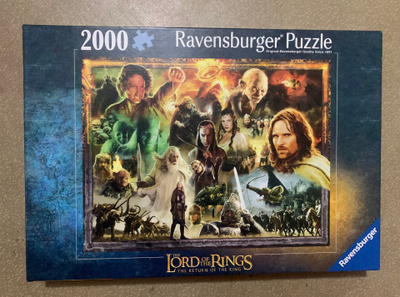 Lord of the Rings puzzle 2000 palaa