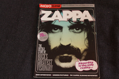 Mojo Classic Zappa magazine lehti