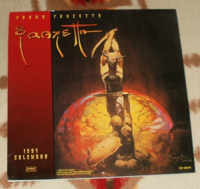 FRANK FRAZETTA # 1997 # Seinäkalenteri