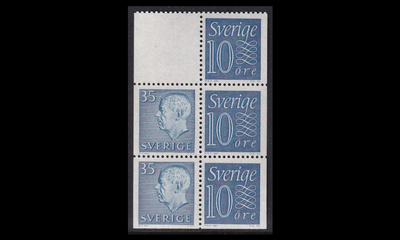 Ruotsi 490HB17 ** Gustaf vihkolehti (1962)