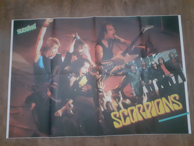 Scorpions julisteita 4kpl