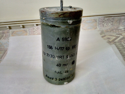Ruutiannosastia 155/H1917 Ranskal. Haupitsin