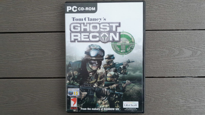 PC CD: Tom Clancy's - Ghost Recon peli (2001)
