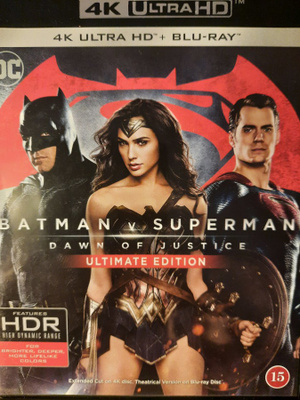 BATMAN V SUPERMAN 4K ULTRA HD + Blu-ray
