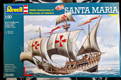 Revell Columbus Ship Santa Maria 1/90 Koottava