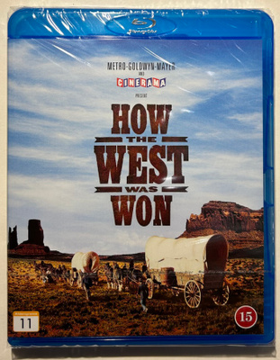 Näin valloitettiin villi länsi - Blu-ray, uusi