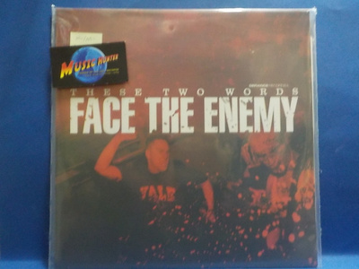 FACE THE ENEMY - THESE TWO WORDS - M-/M- LP