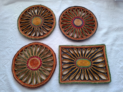 Vintage pannunalunen 1970-luku x 4 kpl.