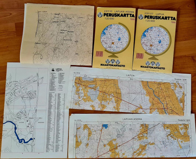 Lapua – karttoja 1965 - 1991