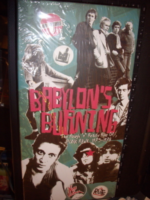 4CD : BABYLON'S BURNING ( PUNK 1973-1978 ) UUSI ! !