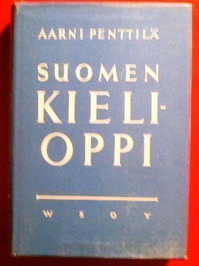 Aarne Penttilä Suomen kielioppi 1963