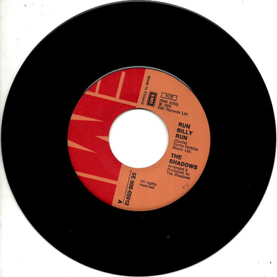 SHADOWS: Run Billy Run / Honorable Puff-Puff  7"