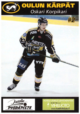 Oulun Kärpät OSKARI KORPIKARI Postikortti