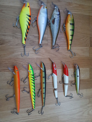 Rapala vaappu setti 10kpl