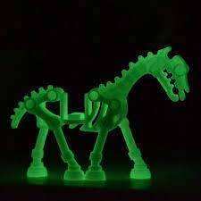 Lego Figuuri - Luurankohevonen ( Pimeässä hohtava )