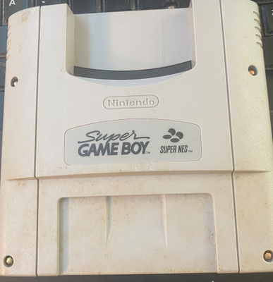 Super Game Boy -adapteri. Super Nintendo