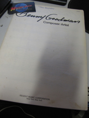 BENNY GOODMAN - COMPOSER/ARTIST CLARINET SOLOS NUOTIT