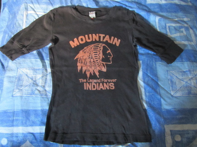 Paita M Only ruskea * Mountain Indians