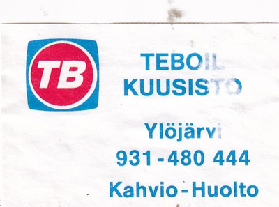 Ylöjärvi. TEBOIL Kuusisto    6/14