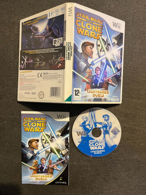 Star Wars The Clone Wars - Lightsaber Duels WII