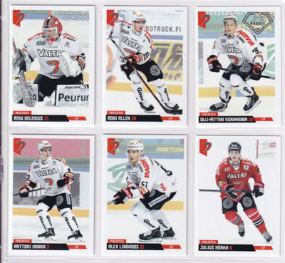 2019-20 Cardset Series 2 JYP Team Set 12 korttia (49-60)