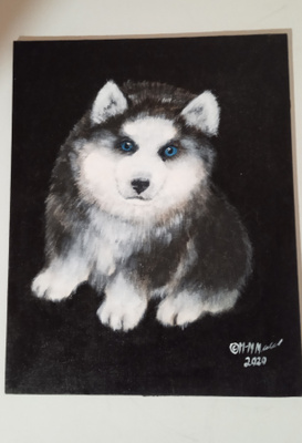 AKVARELLI  HYSKY PENTU  24 x 30 cm