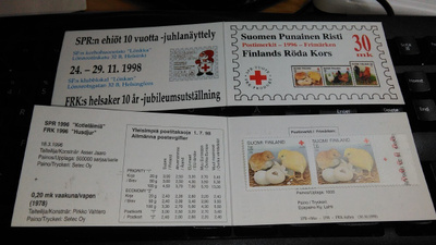 SPR Punainen Risti 1996 Kotieläimiä Vihko **