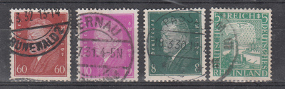 REICH 1925-1928 Ebert ja Reininmaa