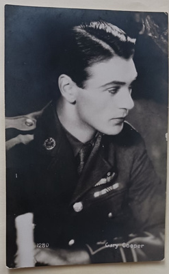 Gary Cooper - roolikuva "Syreenien kukkiessa" -elokuva, 1929