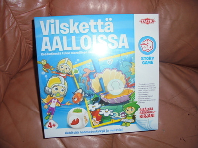 Vilskettä Aaalloissa lautapeli.