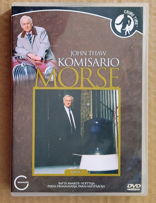 KOMISARIO MORSE kausi 3, 4 jaksoa – Suomi 4-DVD 1989 / 200?