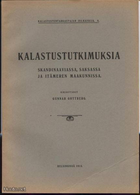 Gottberg: Kalastustutkimuksia skandinaviassa,... nid.1913