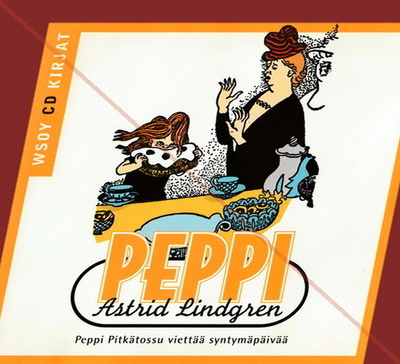 Peppi Pitkätossu viettää syntymäpäivää (CD-äänikirja)