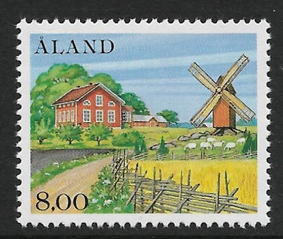 Yleismerkki 8,00 1985 (LAPE 13) **