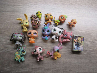 LPS HASBRO FIGUURIT, LITTLES PET SHOP