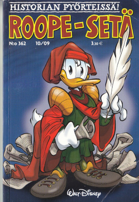 Roope-Setä N:o 362 (10/2009) Historian pyörteissä!
