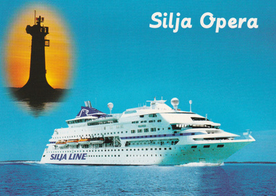 LAIVAKORTTI - M/S SILJA OPERA