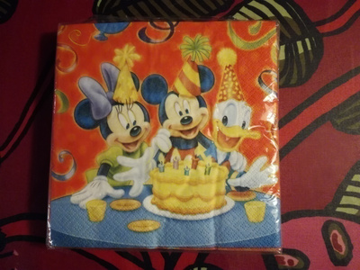 Disney Mickey Mikki Musse isot servetit servietit