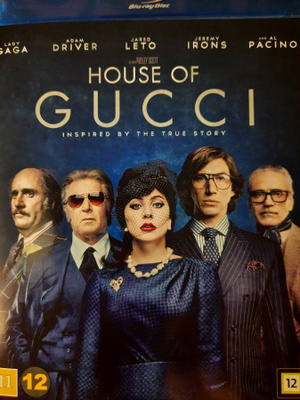 HOUSE OF GUCCI Blu-ray