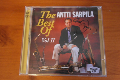 Antti Sarpila:The Best Of Vol II  2CD.Signeerattu!Hieno!