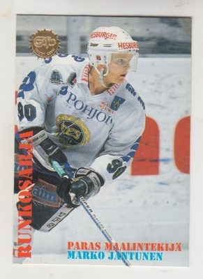 94-95 Sisu Marko Jantunen paras maalintekijä