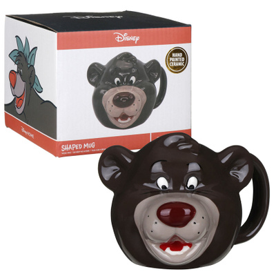 DISNEY JUNGLE BOOK BALOO SHAPED MUG	(19 625)	shaped mug, han