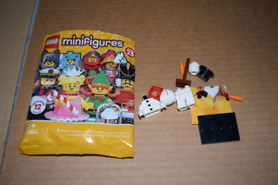 Lego 71034 minigifuuri sarja 23 Lumiukko
