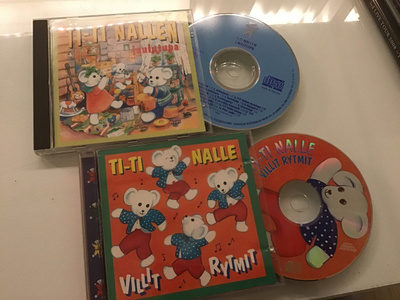 Ti-Ti Nalle . Laulutupa + villit rytmit 2 x CD