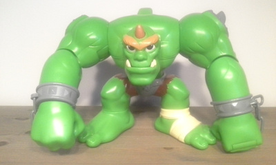 Fisher-Price BMF06 Imaginext Green Ogre Monster Mattel 24 cm