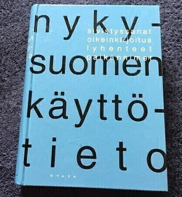 Nykysuomen käyttötieto