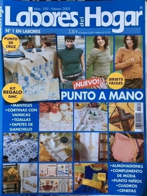 Paksu ristipistolehti Labores del Hogar  529