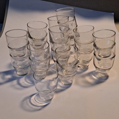 Sinetti sinappi snapsilasit, Tapio Wirkkala, Paulig/Iittala